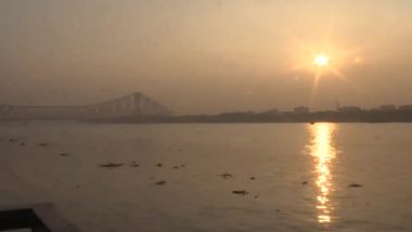 New Year 2024: Last Sunset of 2023 Illuminates Kolkata, Guwahati Skies with Warm Glow, Videos Go Viral