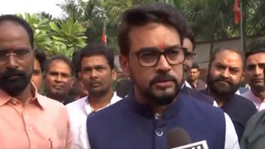 Assembly Election Results 2023: Union Minister Anurag Thakur Slams Opposition Leaders Over EVM Allegations, Says 'They Keep Blaming EVMs and Slam Sanatan Dharma and Hindus' (Watch Video)