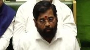 Maratha Reservation: Maharashtra CM Eknath Shinde Says Special Session of Legislature Will Be Called In February 2024