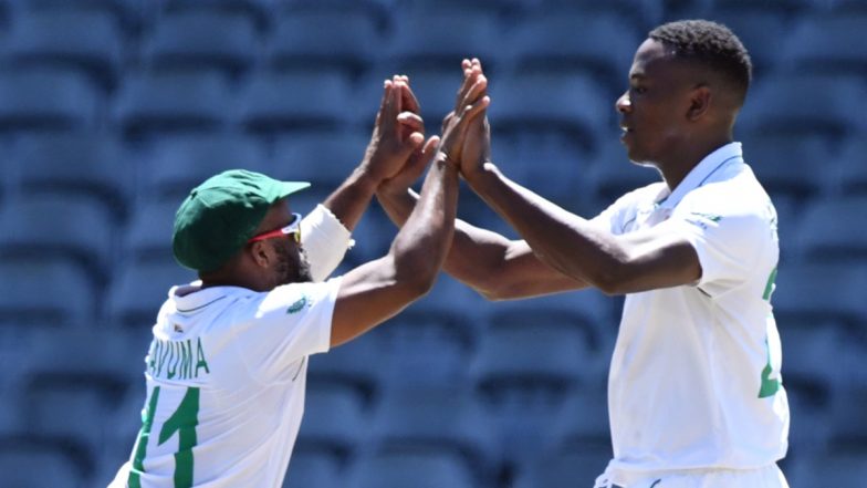 Temba Bavuma and Kagiso Rabada To Not Play South Africa’s Domestic Red-Ball Match Ahead of Test Series Against India