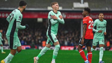 Luton Town 2–3 Chelsea, Premier League 2023–24: Cole Palmer’s Brace Help Blues Cling On To Win by Avoiding Hatters Late Surge