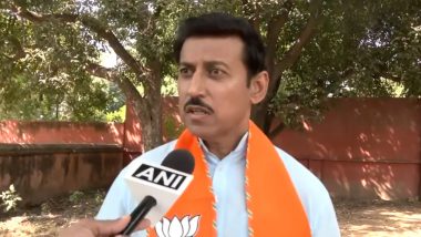 Rajasthan Election Results 2023: BJP Candidate and Jaipur Rural MP Rajyavardhan Singh Rathore Wins Jhotwara Assembly Seat by Margin of 50,167 Votes