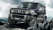 Maruti Suzuki Jimny Thunder Edition Launched in India: Check Design, Specifications and Other Details of Maruti Suzuki’s New Affordable Model