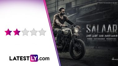 Salaar Part 1 - Ceasefire Movie Review: Prabhas-Prashanth Neel's Film is All About Buildup, Buildup and, Sigh... Buildup! (LatestLY Exclusive)