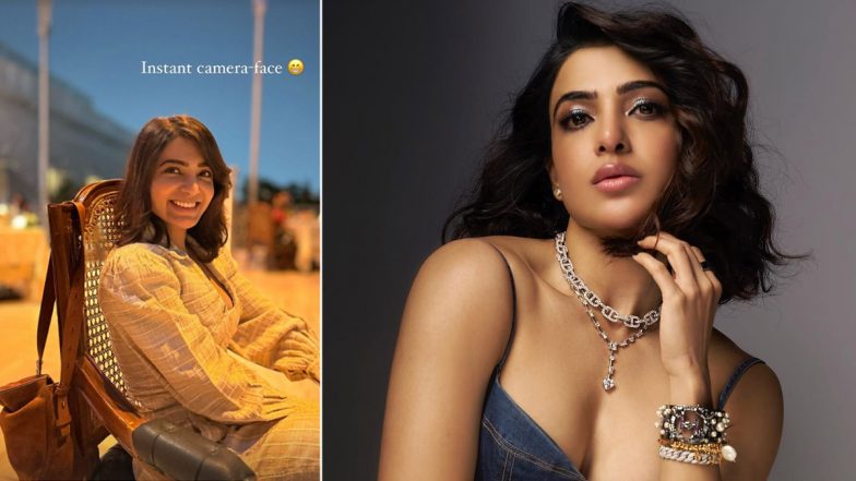 Samantha Ruth Prabhu Is All Smile As She Treats Fans With Her ‘Instant Camera Face’ on Instagram (View Pic)