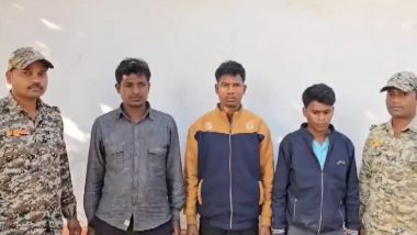 Ratan Dubey Murder Case: Naxals Involved in BJP Leader’s Killing Arrested by Chhattisgarh Police (Watch Video)