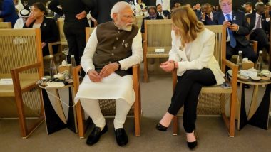 COP Summit 2023: PM Narendra Modi Meets Italy PM Giorgia Meloni on Sidelines of COP28 in Dubai (See Pic)