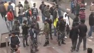 New Year 2024: Heavy Forces Deployed As People Throng Connaught Place for New Year's Eve Celebration (Watch Videos)