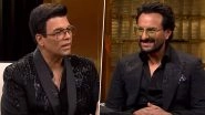Koffee With Karan Season 8: Saif Ali Khan Opens Up About His Eye Injury, Recalls 'I Couldn&rsquo;t See Out of One Eye Properly&rsquo;