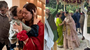 Sanya Malhotra Shares Emotional Photos From Sister Shagun’s Wedding (View Pics)