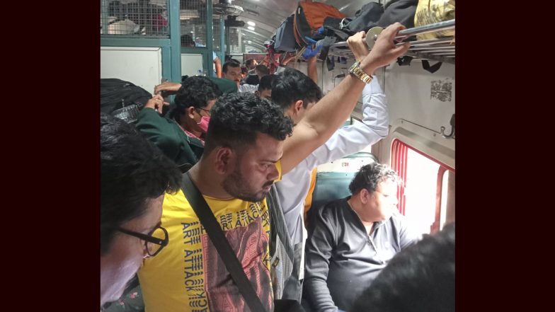 ‘Reached My Seat, Found Pregnant Lady Occupying It’: Bihar Man Forced to Stand for Entire Journey on Crowded Odisha Train Despite Having Confirmed Ticket, Post Goes Viral