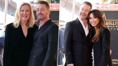 Macaulay Culkin Receives Star on the Hollywood Walk of Fame, Home Alone Star Reunites With Catherine O’Hara and Brenda Song (View Pics)