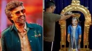 Rajinikanth Turns 73: Fans Gather at Temple in Madurai for Birthday Prayers (Watch Video)