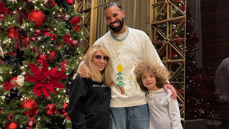 Drake Shares Cute Family Picture With Son, Adonis and Mom Sandi Graham on Instagram (View Pic)