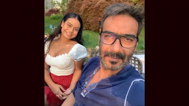 Ajay Devgn Thanks Daughter Nysa for His Sunscreen-Ready Look, Shares Picture (View Pic)
