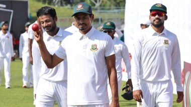BAN vs NZ 1st Test 2023: Taijul Islam’s 10-Wicket Haul Guides Bangladesh’s Historic Test Win Over New Zealand