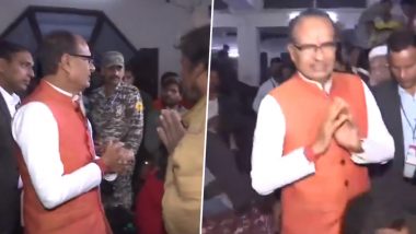 Madhya Pradesh CM Shivraj Singh Chouhan Takes Stock of Shelter Homes in Bhopal Amid Possibility of Cold Waves in Region (Watch Videos)