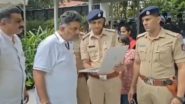 Bengaluru Schools Bomb Threat: Karnataka Deputy CM DK Shivakumar Rushes to Evacuated School (Watch Video)