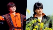 Shah Rukh Khan&rsquo;s Heart Melts As His Son AbRam Imitates His Signature Pose at School Annual Function (Watch Videos)