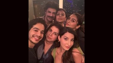 Tabu Poses With Farah Khan, Nora Fatehi, Ishaan Khatter and Huma Qureshi As She Posts Photo From Her House Party!