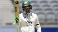 Australia&rsquo;s Usman Khawaja To Contest ICC Charge Over Wearing Black Armband in AUS vs PAK 1st Test 2023