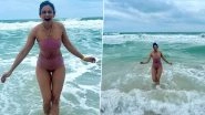 Rakul Preet Singh Sizzles in Sexy Lavender Monokini As She Steps Inside Water Introducing Fans to Her &lsquo;Favourite&rsquo; Place (View Pics)