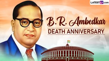 Mahaparinirvan Din 2023 Images & HD Wallpapers for Free Download Online: WhatsApp Stickers, Banners, Quotes and SMS for the Death Anniversary of Dr BR Ambedkar