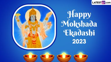 Happy Mokshada Ekadashi 2023 Images & HD Wallpapers for Free Download Online: Celebrate the Auspicious Day Sharing WhatsApp Messages and Greetings With Loved Ones