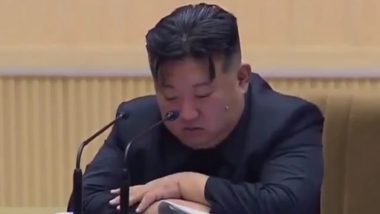 Kim Jong Un ‘Left in Tears’: North Korean Leader Cries During Speech as He Urges Women to Have More Babies (Watch Video)