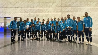 Indian Football Team Touchdown Qatar for AFC Asian Cup 2023 Challenge