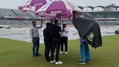 Bangladesh vs New Zealand 2nd Test Day 2 Washed Out Due to Rain in Dhaka