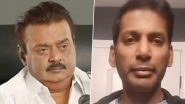 Vijayakanth Passes Away: Vishal Pays Emotional Tribute to Actor-Politician, Says &lsquo;I Feel Guilty for Not Being Present There&rsquo;