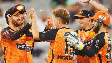 BBL Live Streaming in India: Watch Perth Scorchers vs Sydney Sixers Online and Live Telecast of Big Bash League 2023-24 T20 Cricket Match
