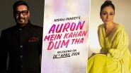 Auron Mein Kahan Dum Tha Release Date Announced: Ajay Devgn and Tabu&rsquo;s Film To Hit Theatres on April 26, 2024 (View Pic)