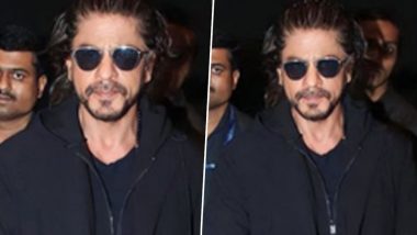 Shah Rukh Khan’s Dapper Entrance at Mumbai Airport Grabs Attention, Dunki Actor Praised for His Down-to-Earth Demeanour (Watch Video)