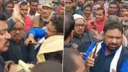 Bihar JDU MLA Gopal Mandal &lsquo;Slaps&rsquo; Man Demanding Compensation After Family Member&rsquo;s Death in Road Accident in Bhagalpur District (Watch Video)
