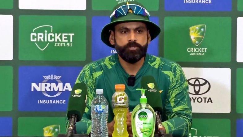 ‘There’s No Doubt Pakistan Can Beat Australia Here in Australia’ Says Team Director Mohammad Hafeez After Pakistan's 360-Run Loss in 1st Test