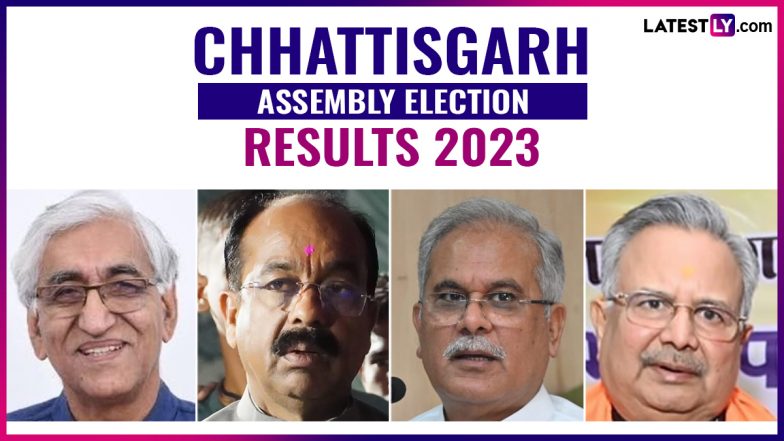 Chhattisgarh Election Results 2023 Live Streaming on Aaj Tak: Watch Live News Updates on Counting of Votes for Vidhan Sabha Polls