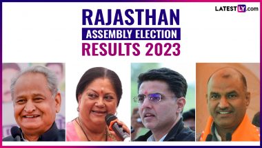 Rajasthan Election 2023 Results Constituency-Wise Winners List: Seat-Wise Names of Winning Candidates of Congress, BJP and Other Parties in Vidhan Sabha Polls