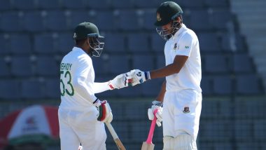 Mushfiqur Rahim's Half-Century Helps Bangladesh Extend Lead to 301 Runs at Day 4 Lunch in 1st Test against New Zealand
