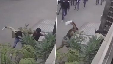 Delhi Shocker: Man Chased and Beaten in Broad Daylight as Bystanders Fail to Intervene in Adarsh Nagar; Disturbing Video Surfaces