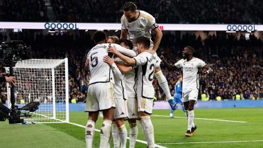 Real Madrid 4–1 Villarreal, La Liga 2023–24: Los Blancos Return to Top of Points Table With Dominating Victory Over Yellow Submarines