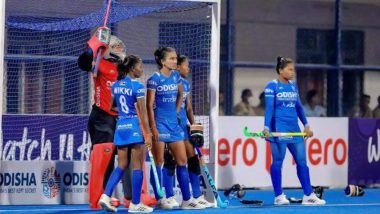 Sangita Kumari Scores Winning Goal As India Women’s Hockey Team Beat Ireland Women 2–1 in Five-Nations Tournament