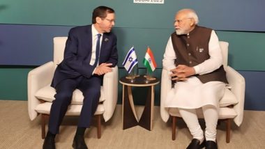 COP28 Summit 2023: Israeli President Isaac Herzog Seeks India’s Help in Release of Hostages Held Captive by Hamas Militants in Gaza