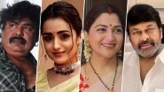 Mansoor Ali Khan Files Sue Application Against Trisha Krishnan, Kushboo Sundar and Chiranjeevi Konidela for Alleged Defamatory Remarks