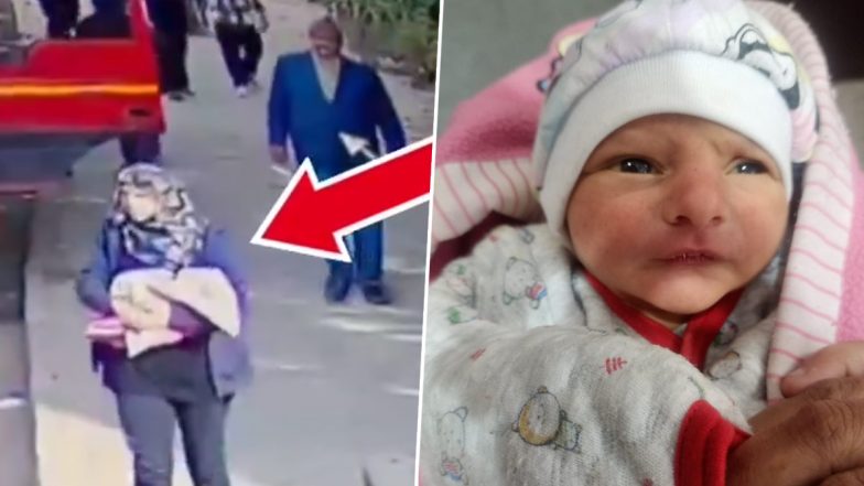 Chandigarh Shocker: 7-Day-Old Baby Boy Found Abandoned Inside Ladies' Washroom at Sector 43 ISBT Bus Stand (Watch Video)