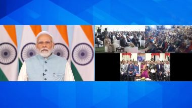 PM Narendra Modi Virtually Addresses 'Viksit Bharat 2047: Voice of Youth' Workshop (Watch Videos)