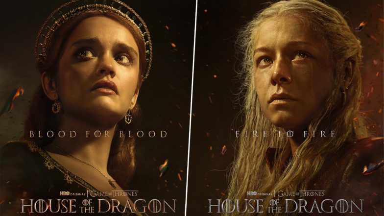 House of the Dragon S2: Emma D’Arcy’s Rhaenyra Targaryen and Olivia Cooke’s Alicent Hightower Are Ready for Fire and Blood in First Look Posters (View Pics)