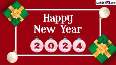 New Year's Day 2024 Wishes & Good Morning WhatsApp Messages: Greetings, Quotes, Images, HD Wallpapers and SMS To Share on the First Day of the New Year