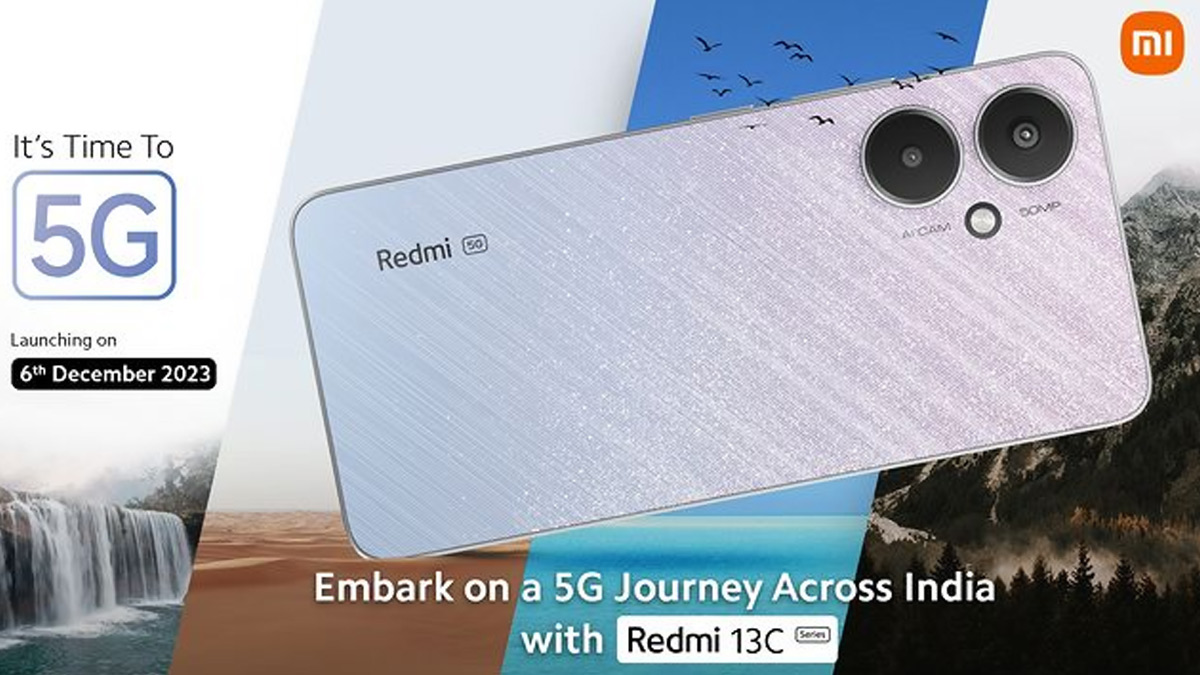 Redmi 13C 5G with 50MP camera set to debut in India on Dec 6: Check  expected features, pricing and more